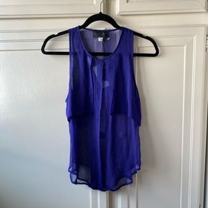 NWT Daniella Kallmeyer Layered Sleeveless Blouse S